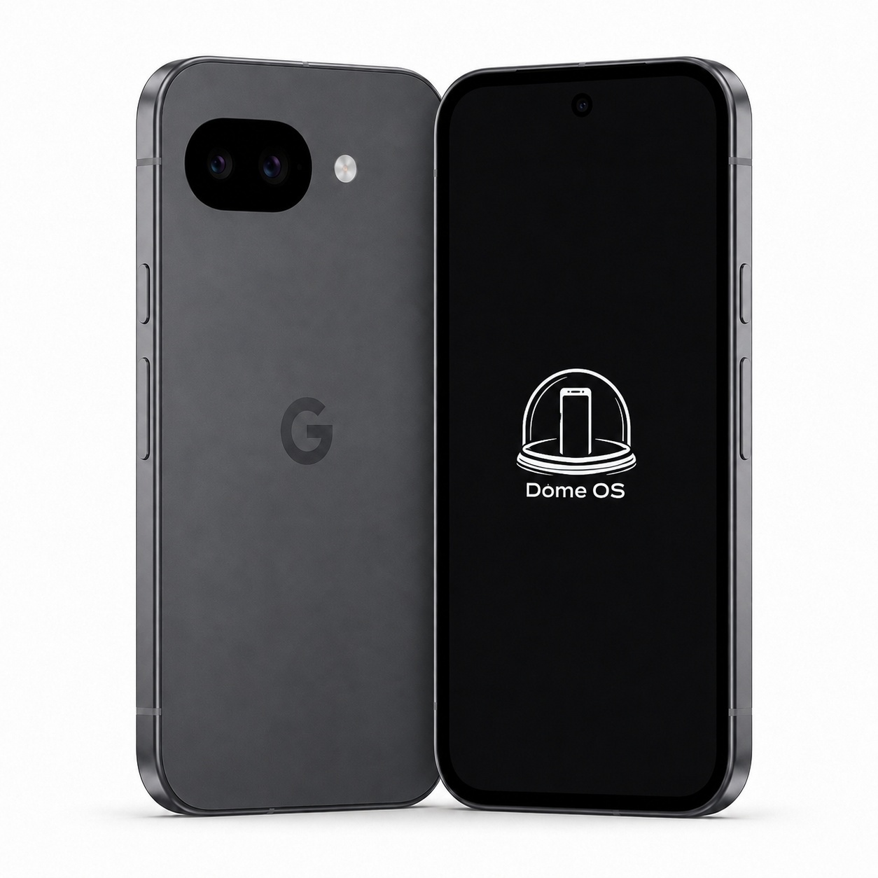 Google Pixel sous Dôme OS